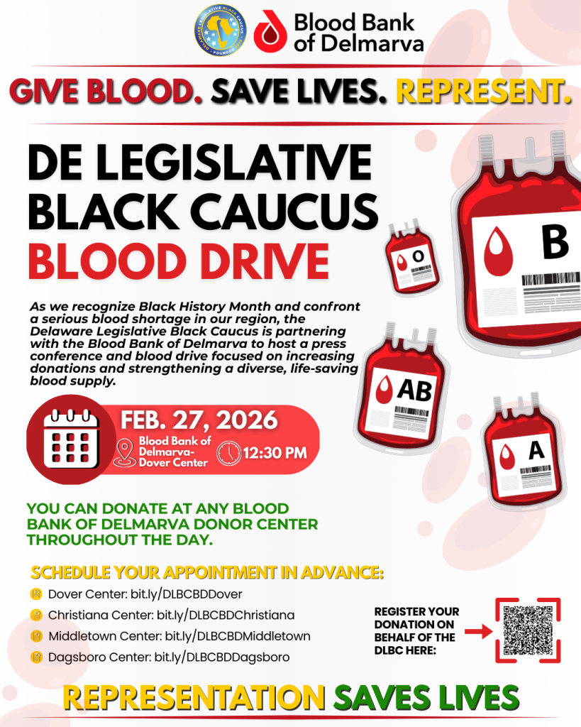 DLBC x Blood Bank of Delmarva Blood Drive Feb, 27, 2026.